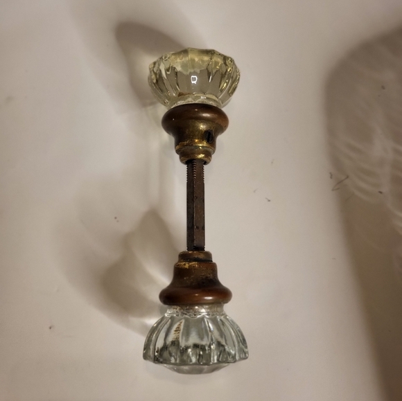 Vintage crystal door handle - Picture 1 of 7